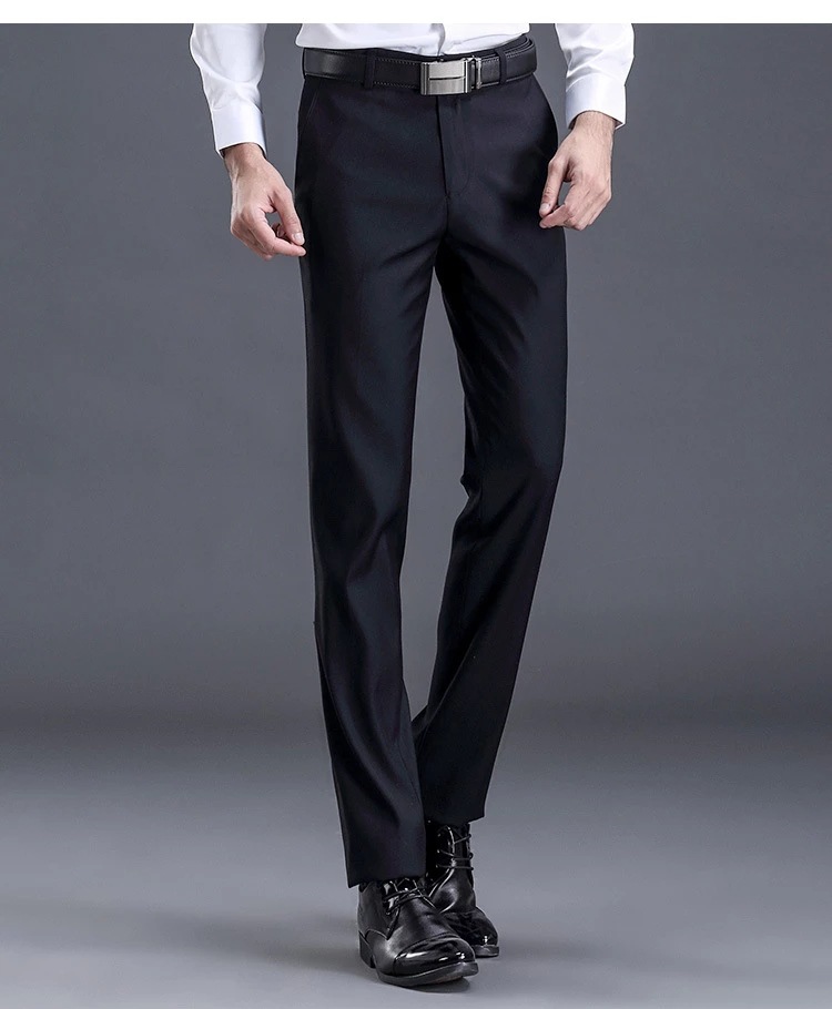 Business Slim Dress Pants 2 Color S8203 | Doohoob | Men's Formal Suit ...
