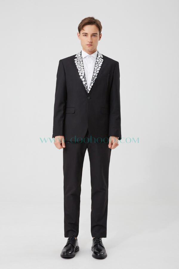 Rhinestone Blazer S8035-1-DOOHOOB