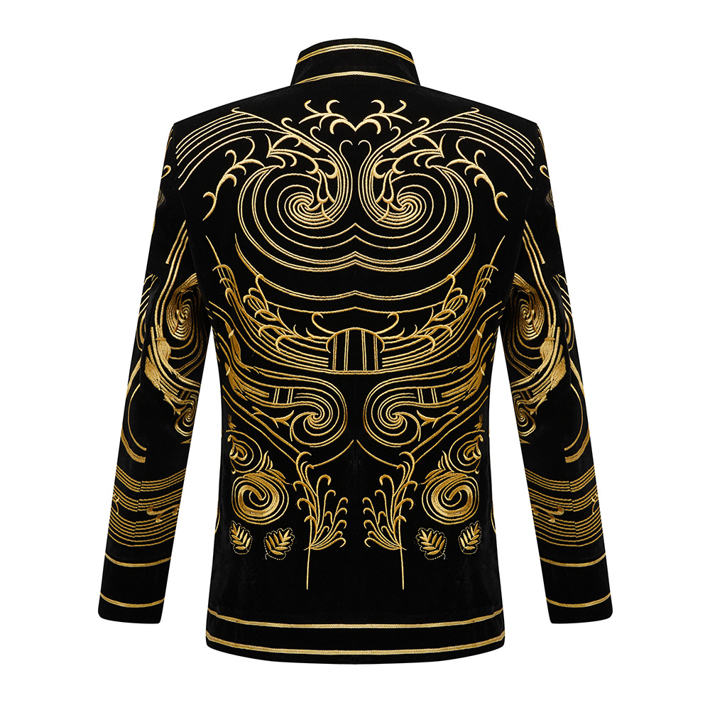 Gold Embroidery Tuxedo S8031-DOOHOOB