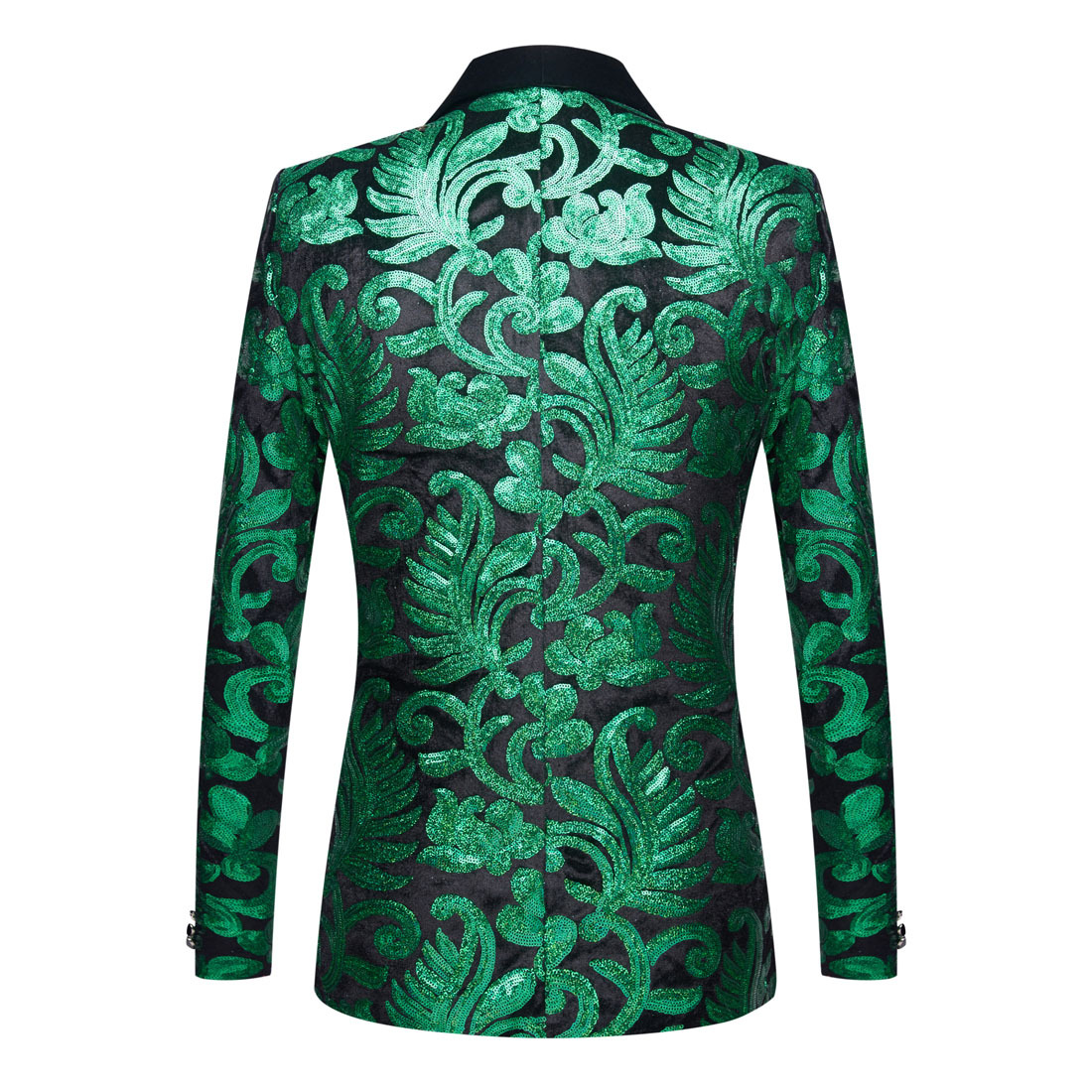 Multicolor Velet Sequins Tuxedo S8025-1-DOOHOOB