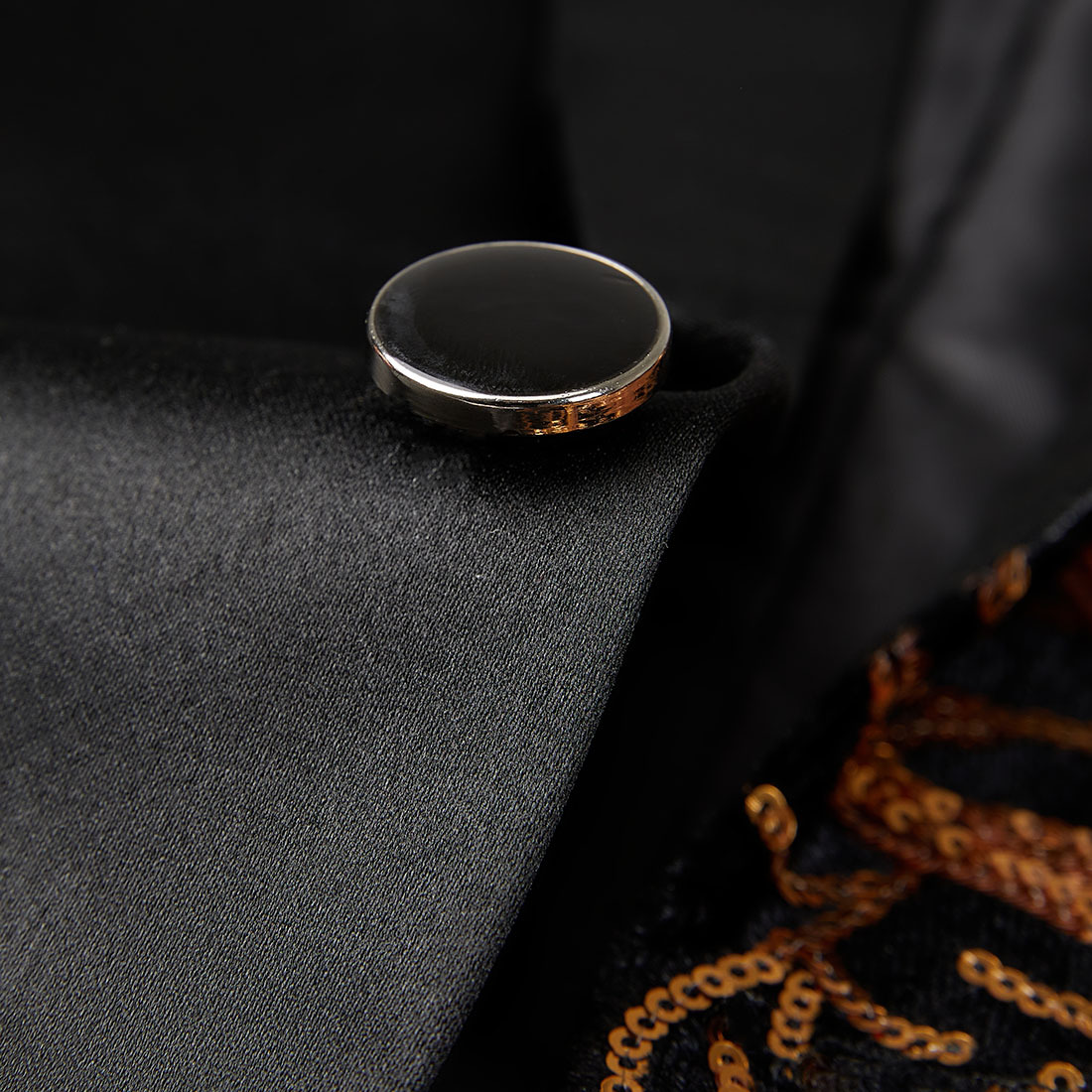 Golden Sequins Blazer S8048-DOOHOOB