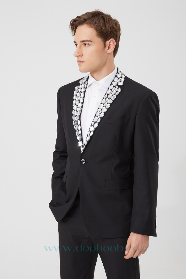 Rhinestone Blazer S8035-1-DOOHOOB