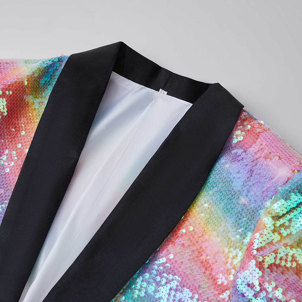 Rainbow Shiny Tuxedo S8086-DOOHOOB