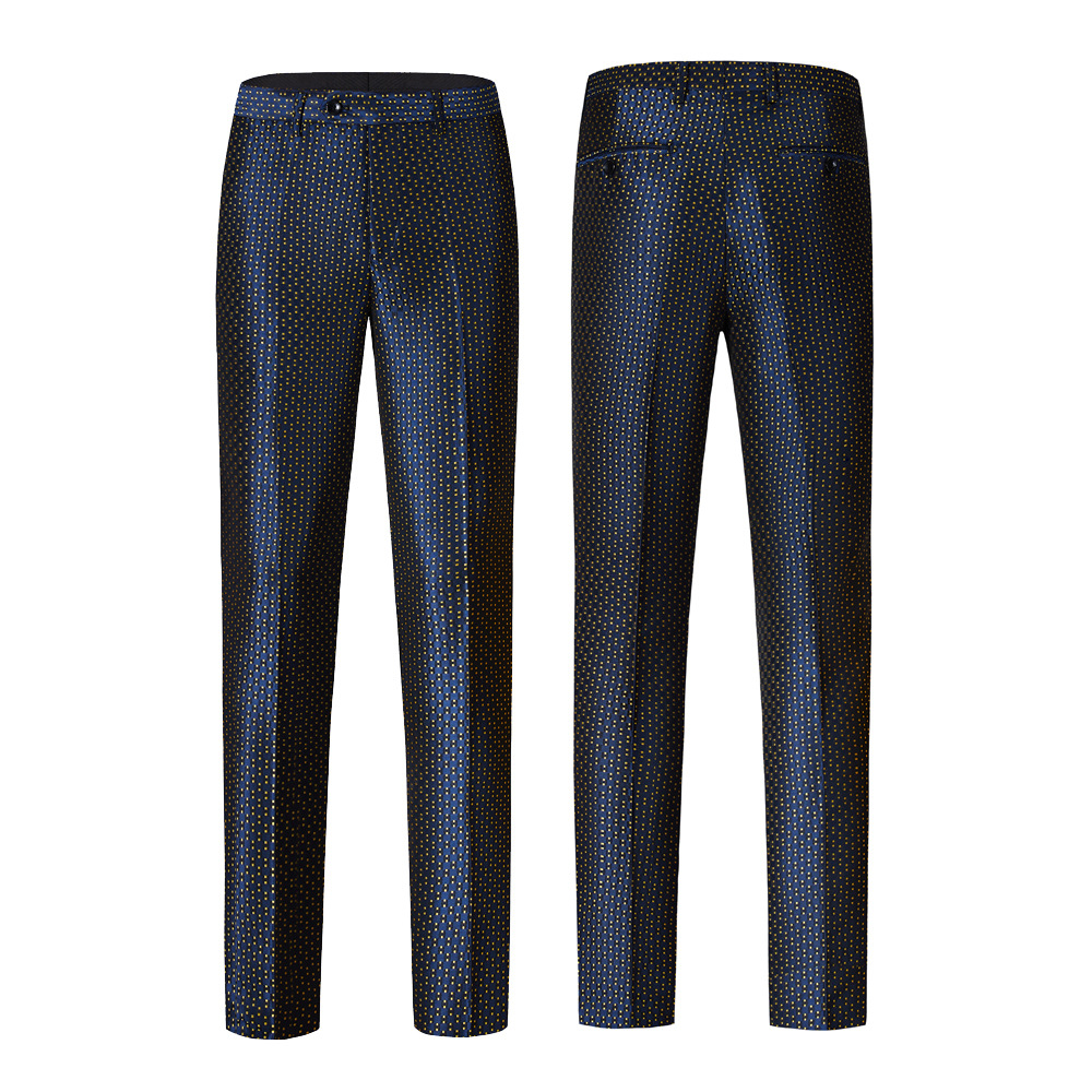 Blue Dots Suit M8012-DOOHOOB