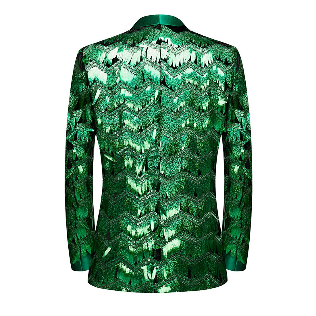 Green Sequins Tuxedo S8227-DOOHOOB