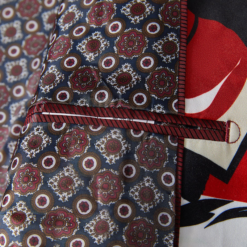 Graffiti Print Blazer S8088-DOOHOOB