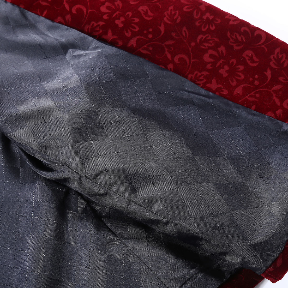 Velvet Print Blazer S8082-DOOHOOB