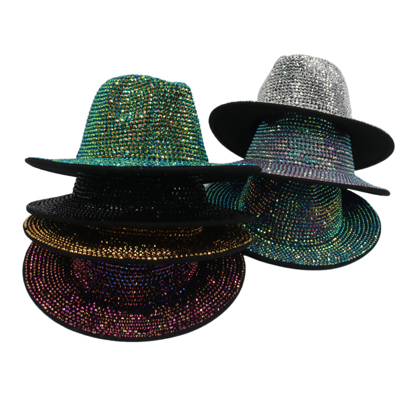 Rhinestone Top Hat H9006-DOOHOOB