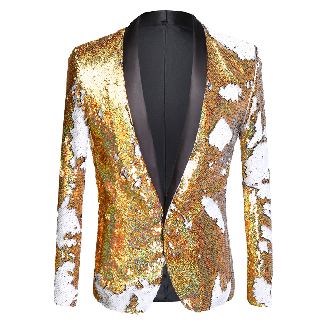 Multicolor Sequins Tuxedo S8058-1-DOOHOOB