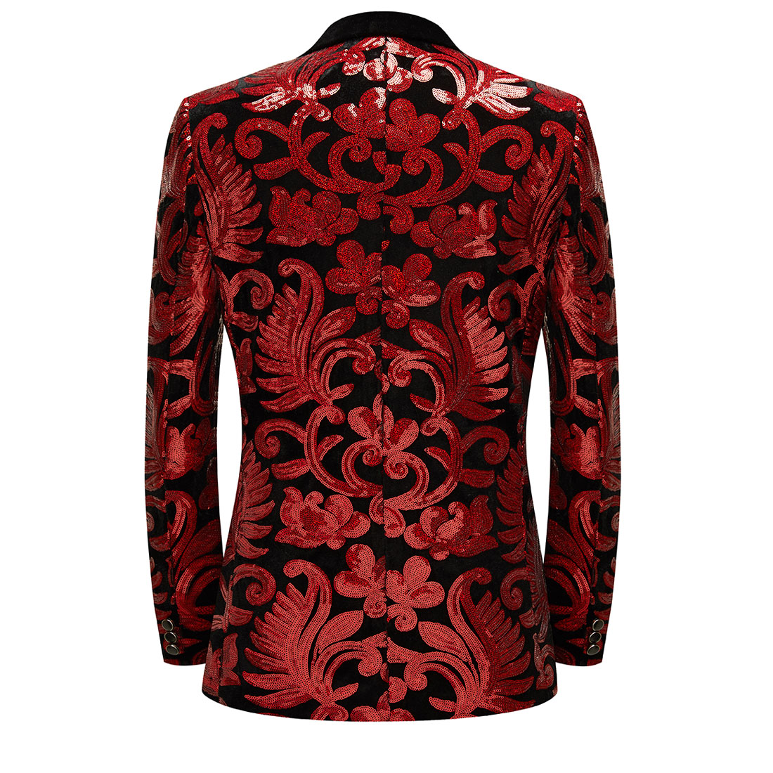 Multicolor Velvet Sequins Tuxedo S8053-DOOHOOB