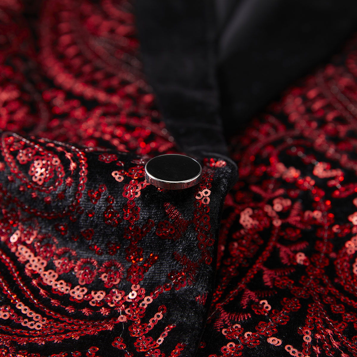 Mystery Pattern Sequins Blazer S8193-DOOHOOB