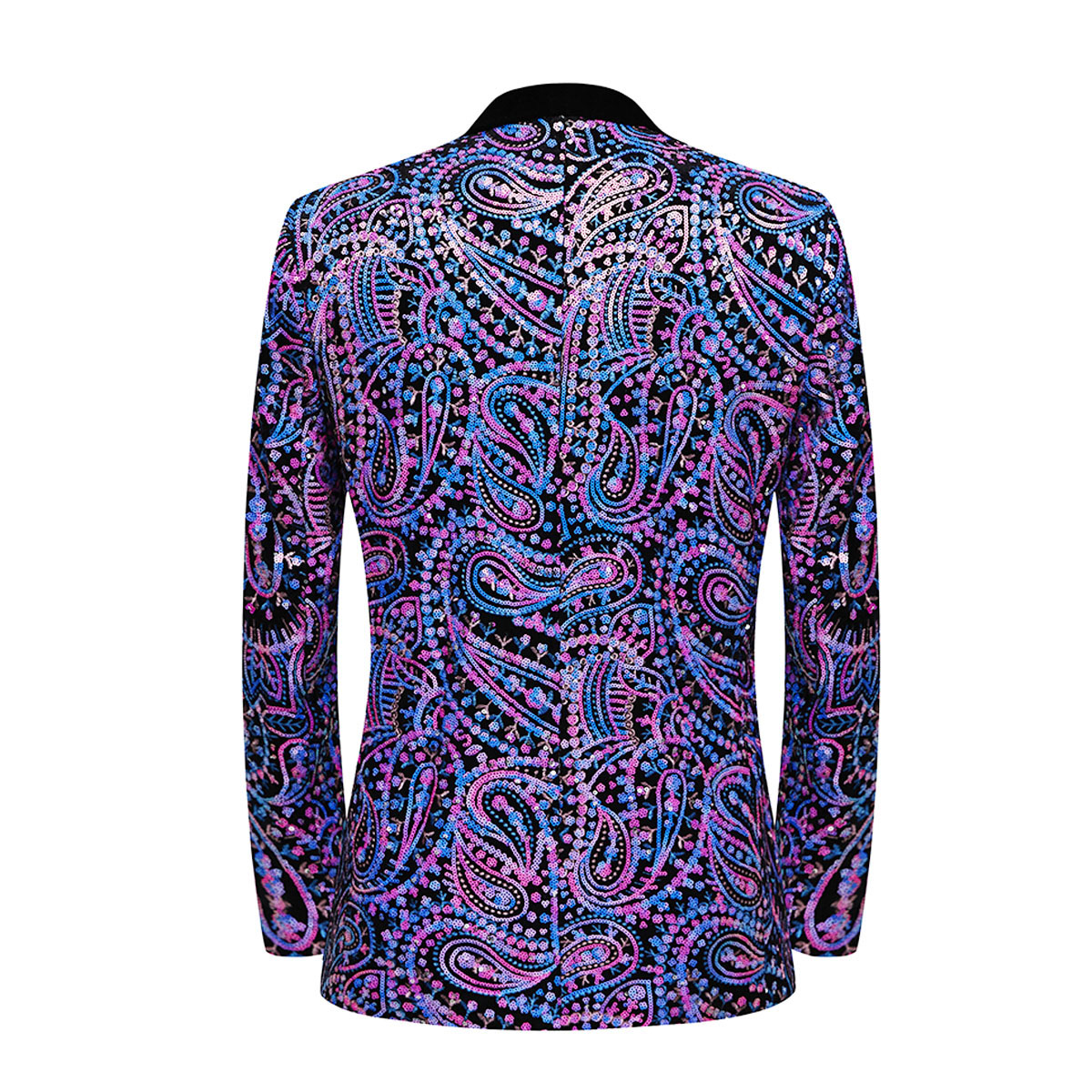 Mystery Pattern Sequins Blazer S8192-DOOHOOB