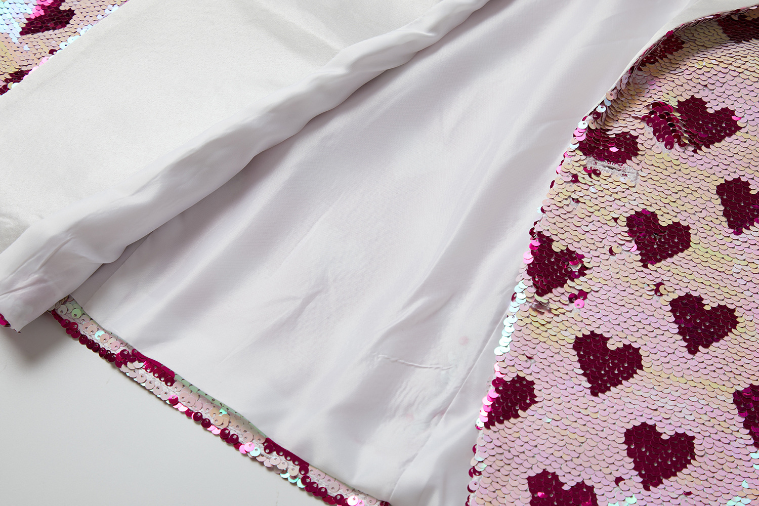 Valentine's Love Sequins Blazer S8103-DOOHOOB