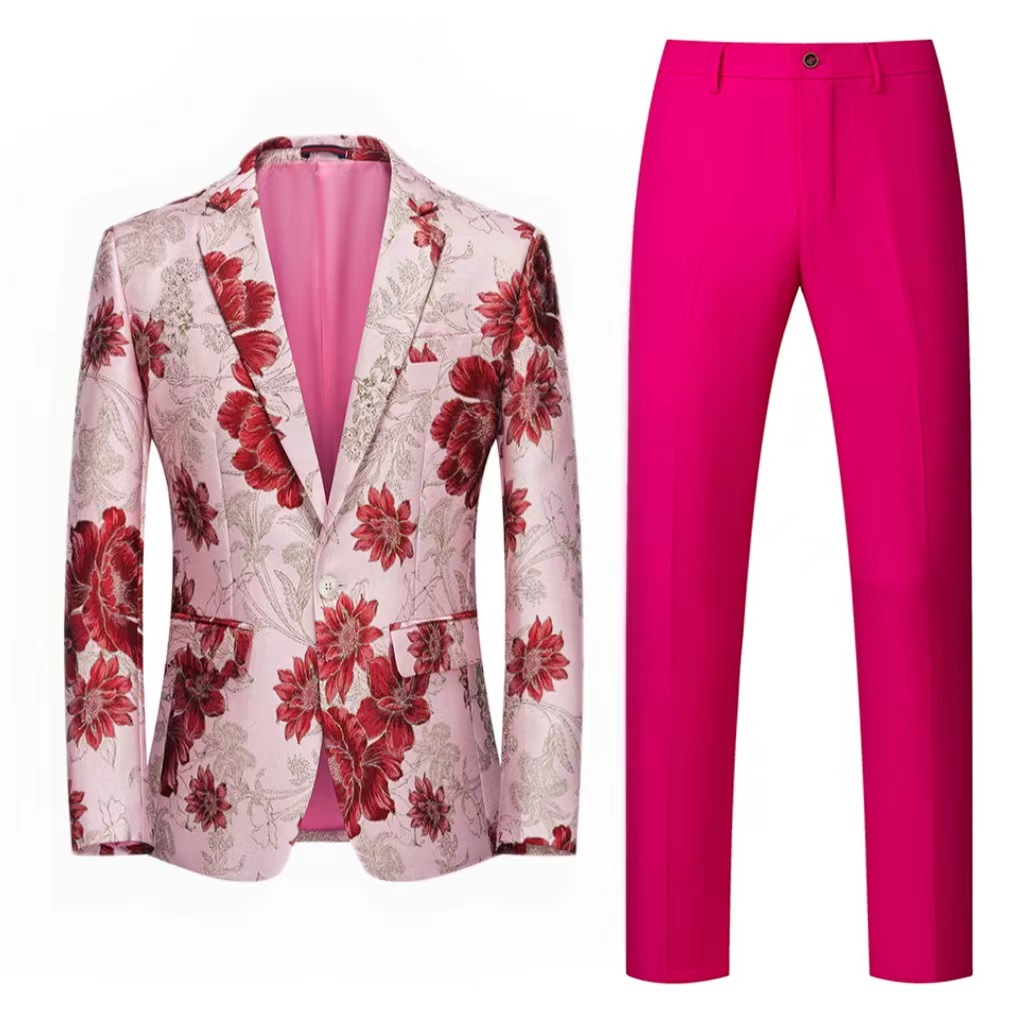 Jacquard Suit S8196-DOOHOOB