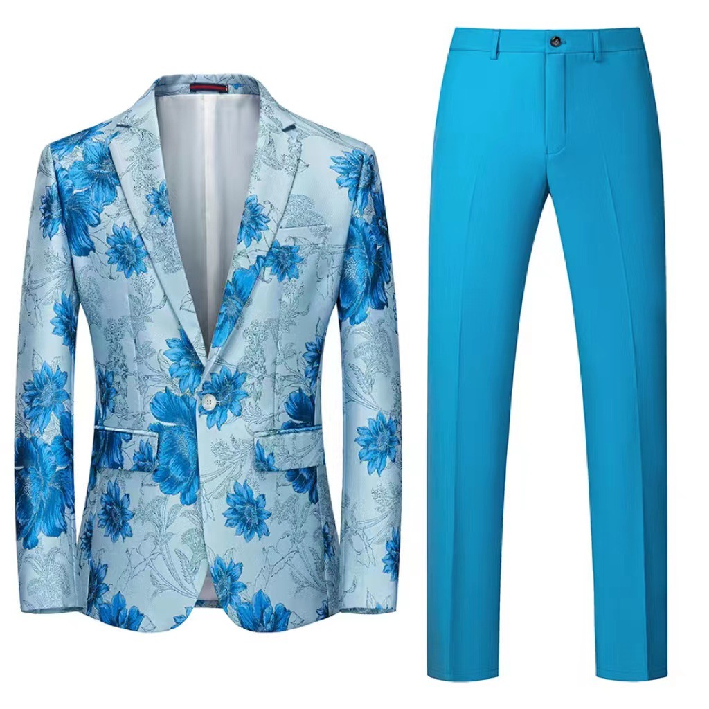 Jacquard Suit S8196-1-DOOHOOB