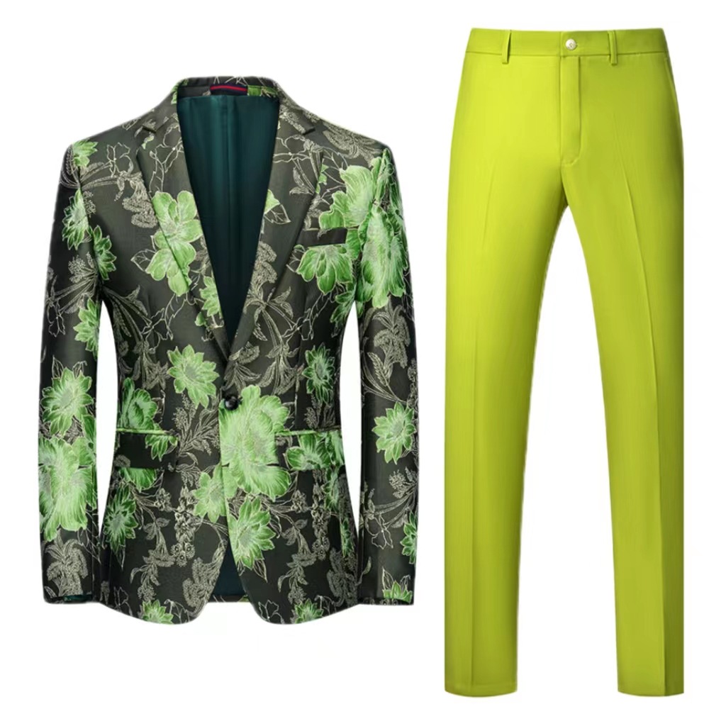 Jacquard Suit S8196-1-DOOHOOB