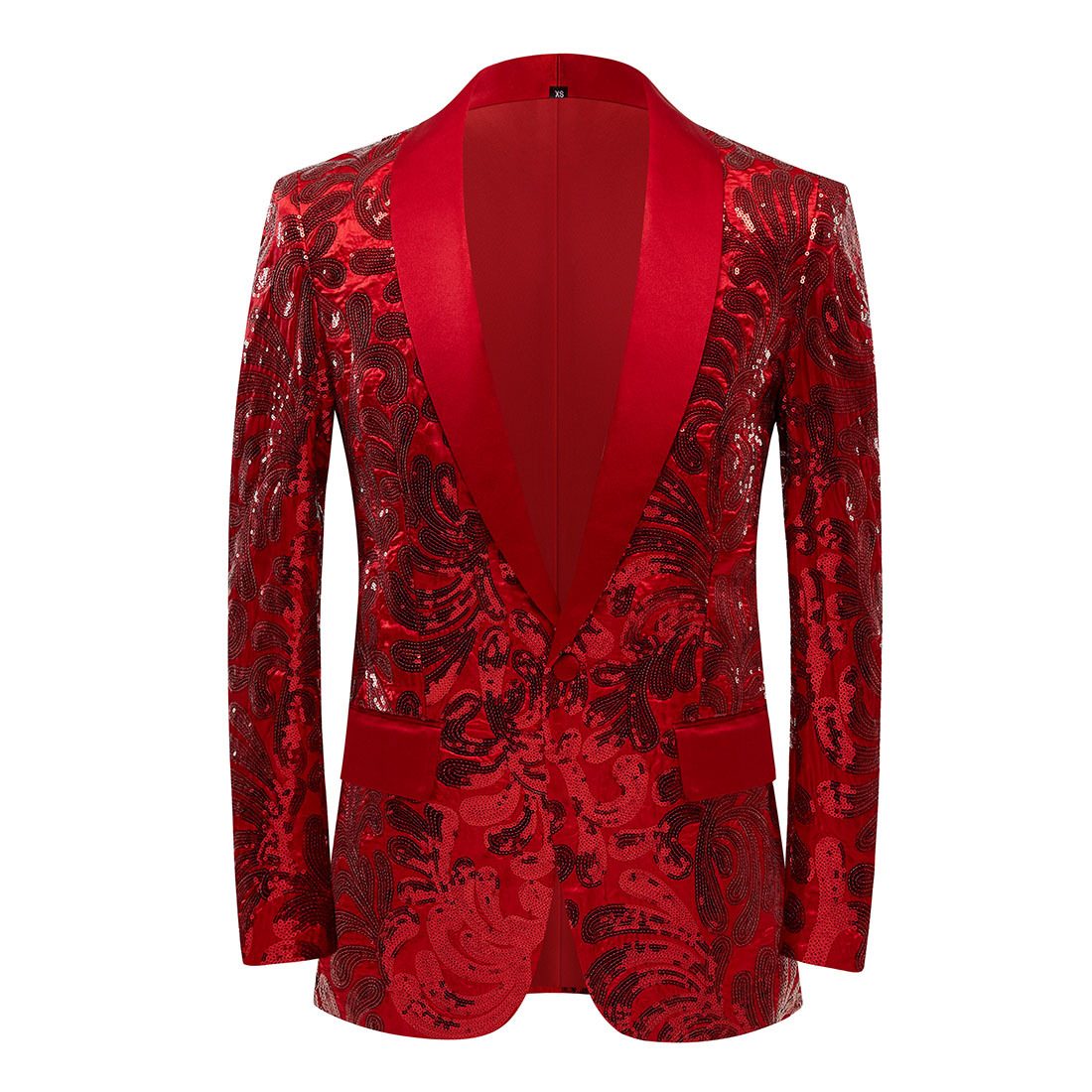 Multicolor Sequins Tuxedo S8044