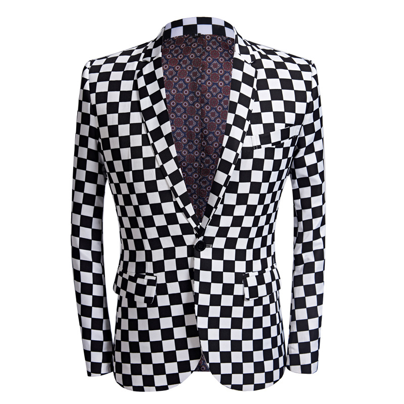 Checkerboard Mosaic Suit M8001
