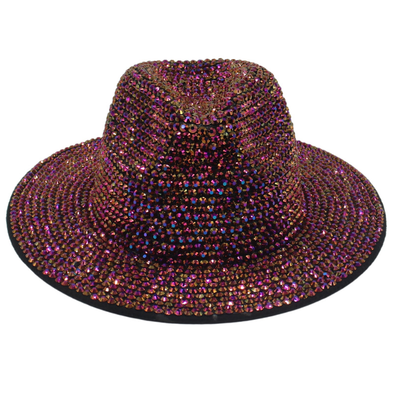 Rhinestone Top Hat H9004