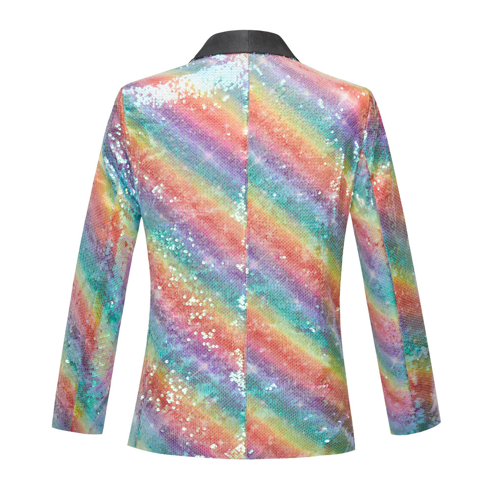Rainbow Shiny Tuxedo S8086-DOOHOOB