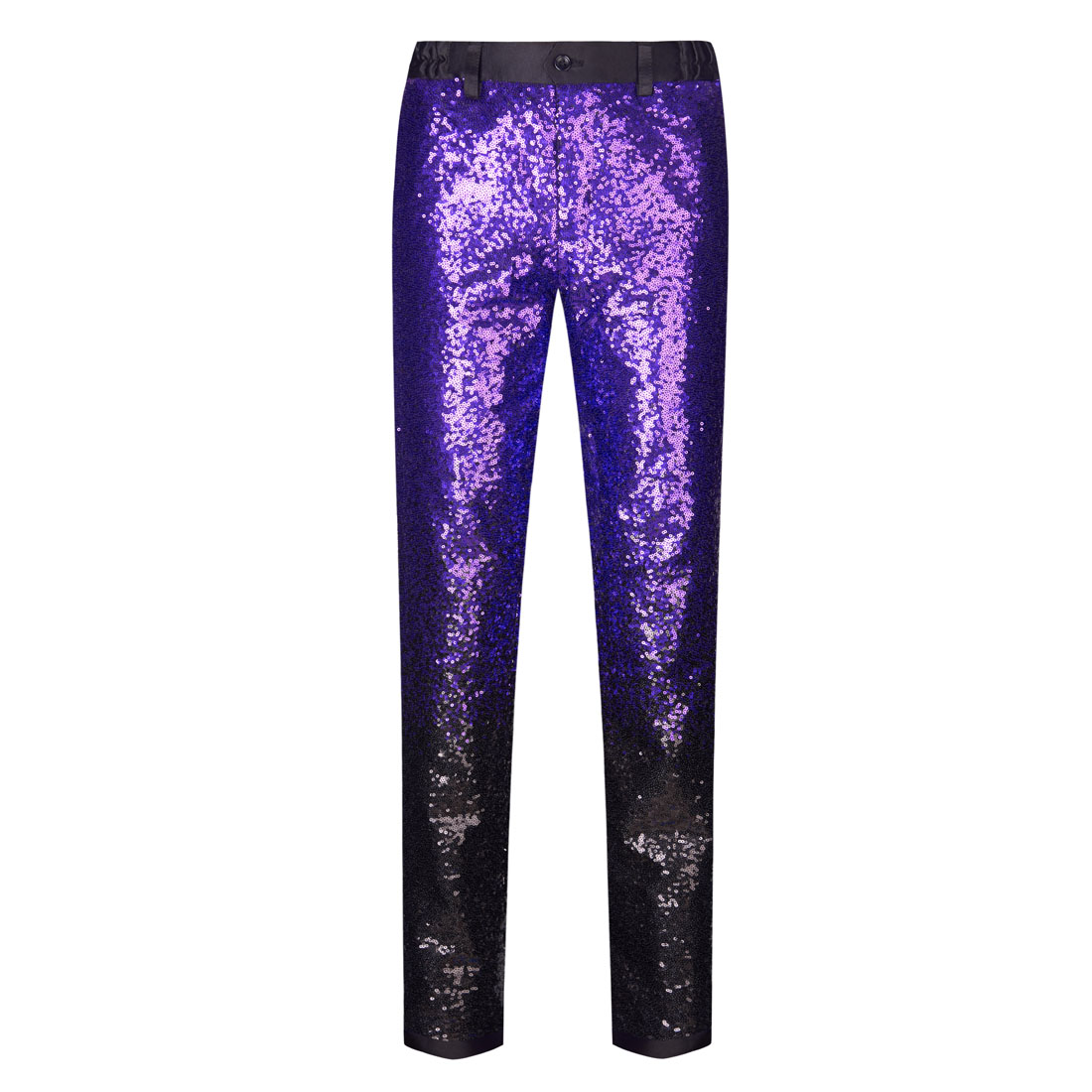 Multicolor Sequins Trousers S8060-1-DOOHOOB