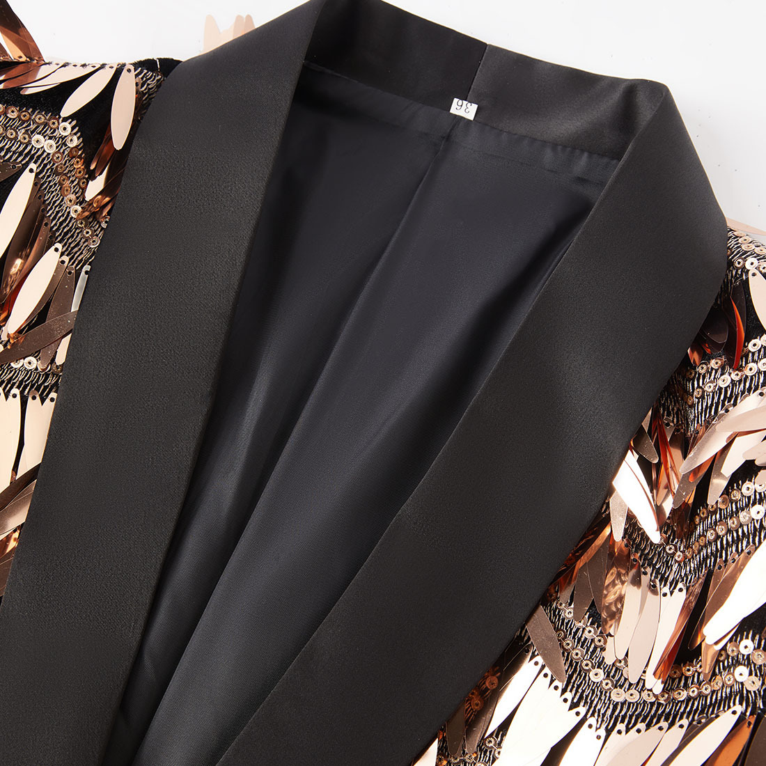 Rose-Gold Sequins Tuxedo S8043-DOOHOOB