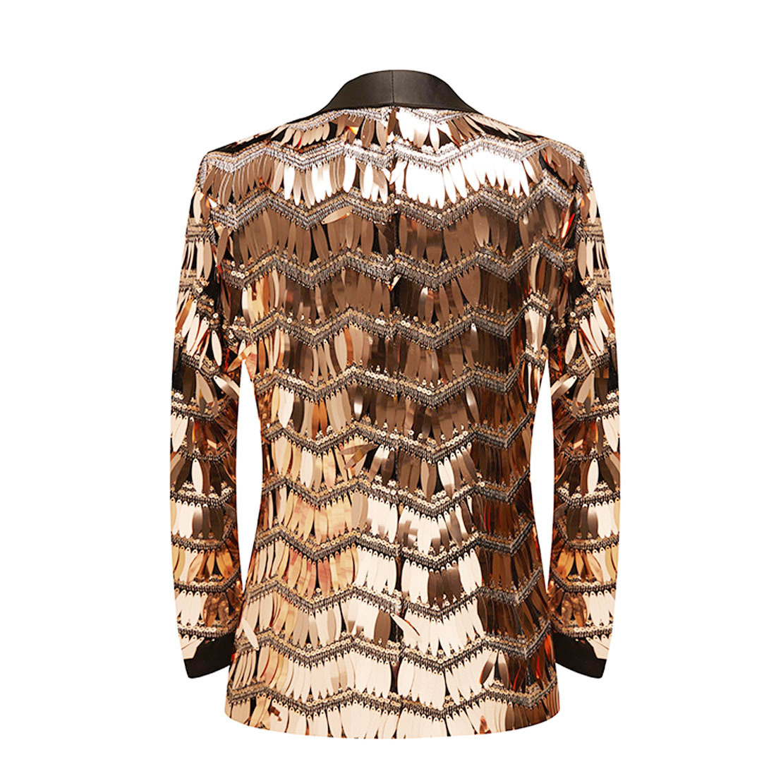 Rose-Gold Sequins Tuxedo S8043-DOOHOOB