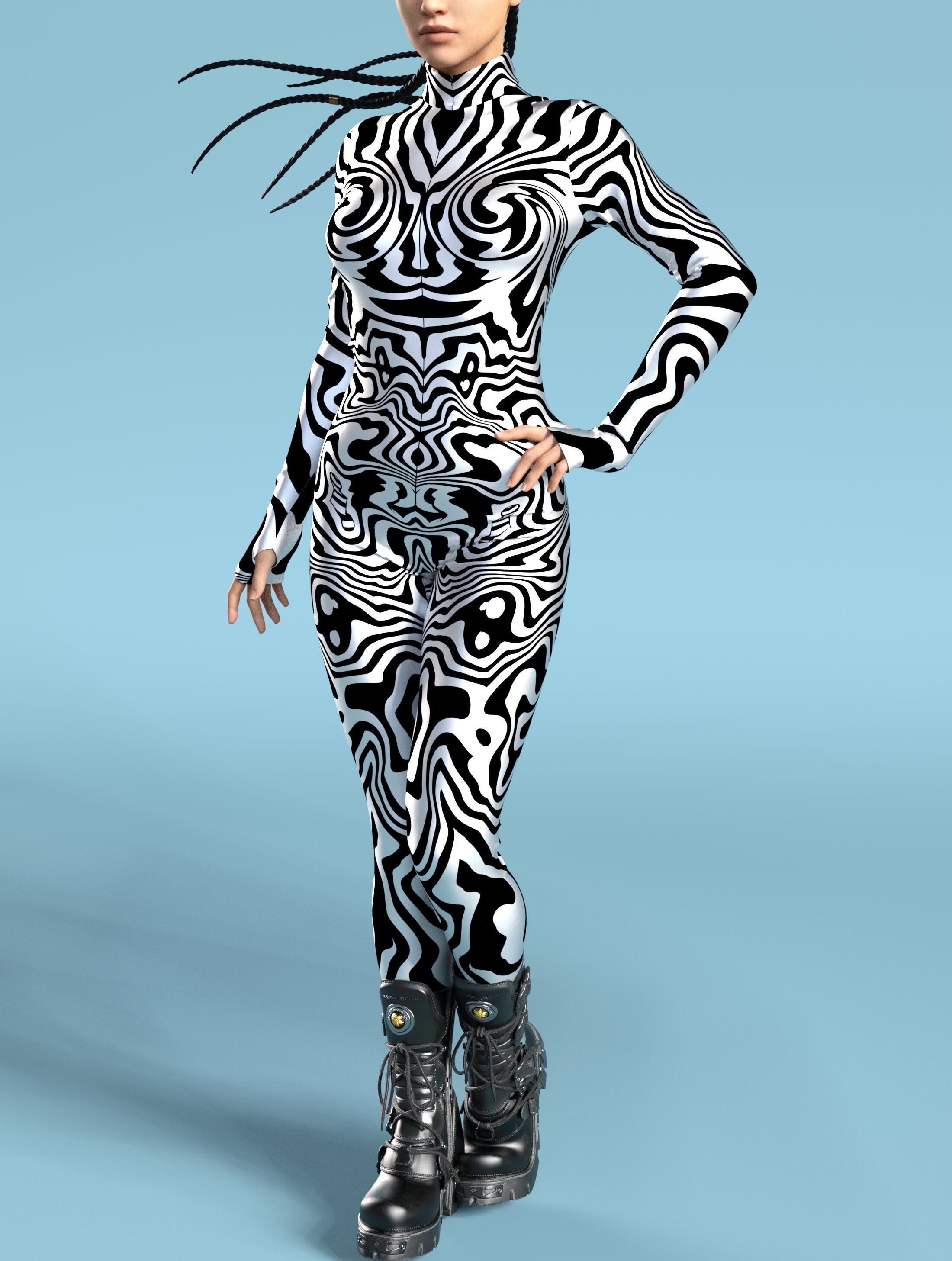 Mermaid Costume for Women's Party Wear by VIVIDHE