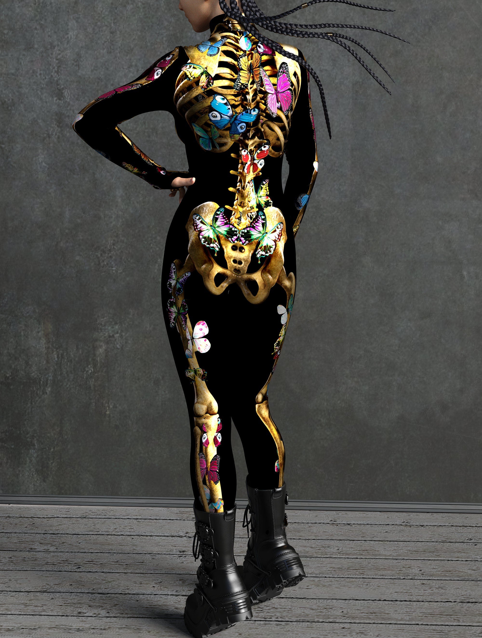 Cosmic Cowboy Costume for Halloween Party or Cosplay Event_VIVIDHE