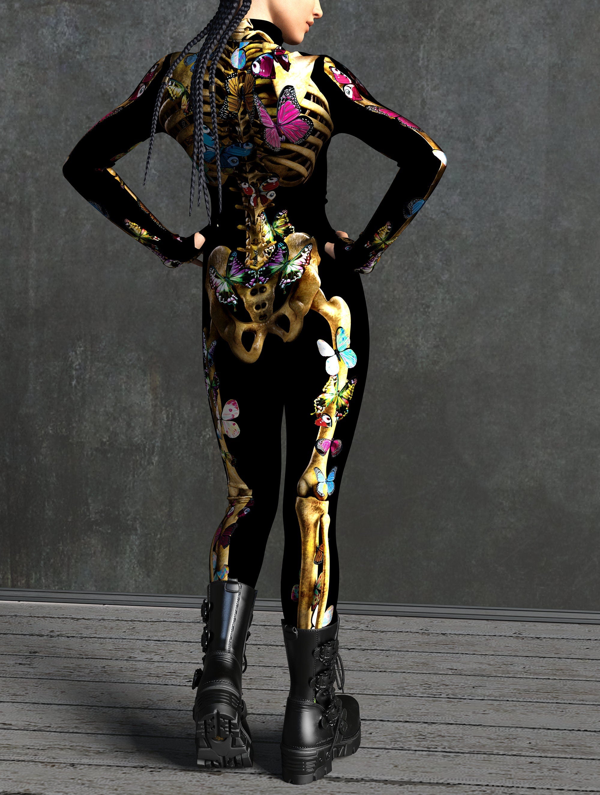 Cosmic Cowboy Costume for Halloween Party or Cosplay Event_VIVIDHE