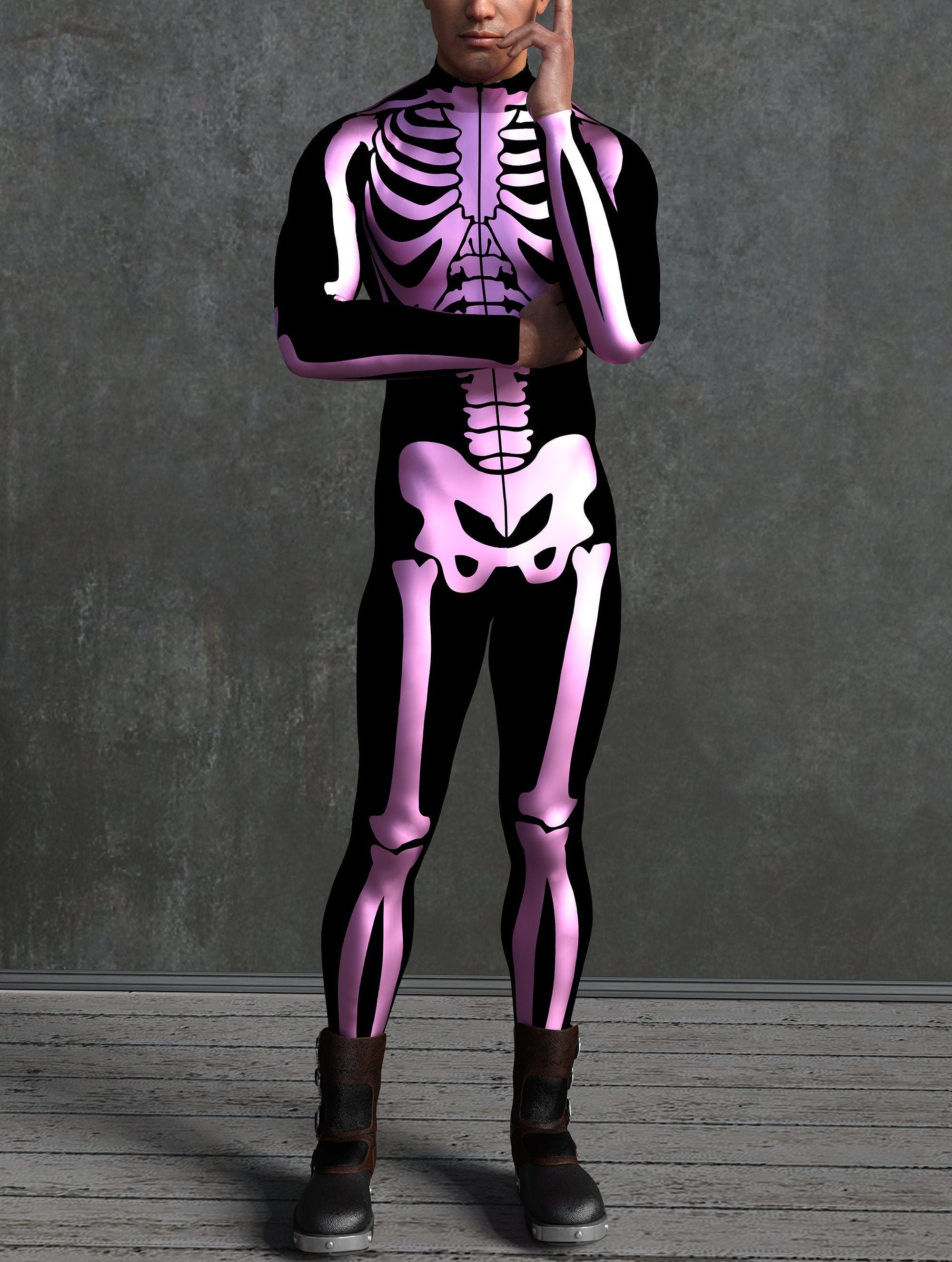 Shadow Male Costume for Men's Cosplay on VIVIDHE