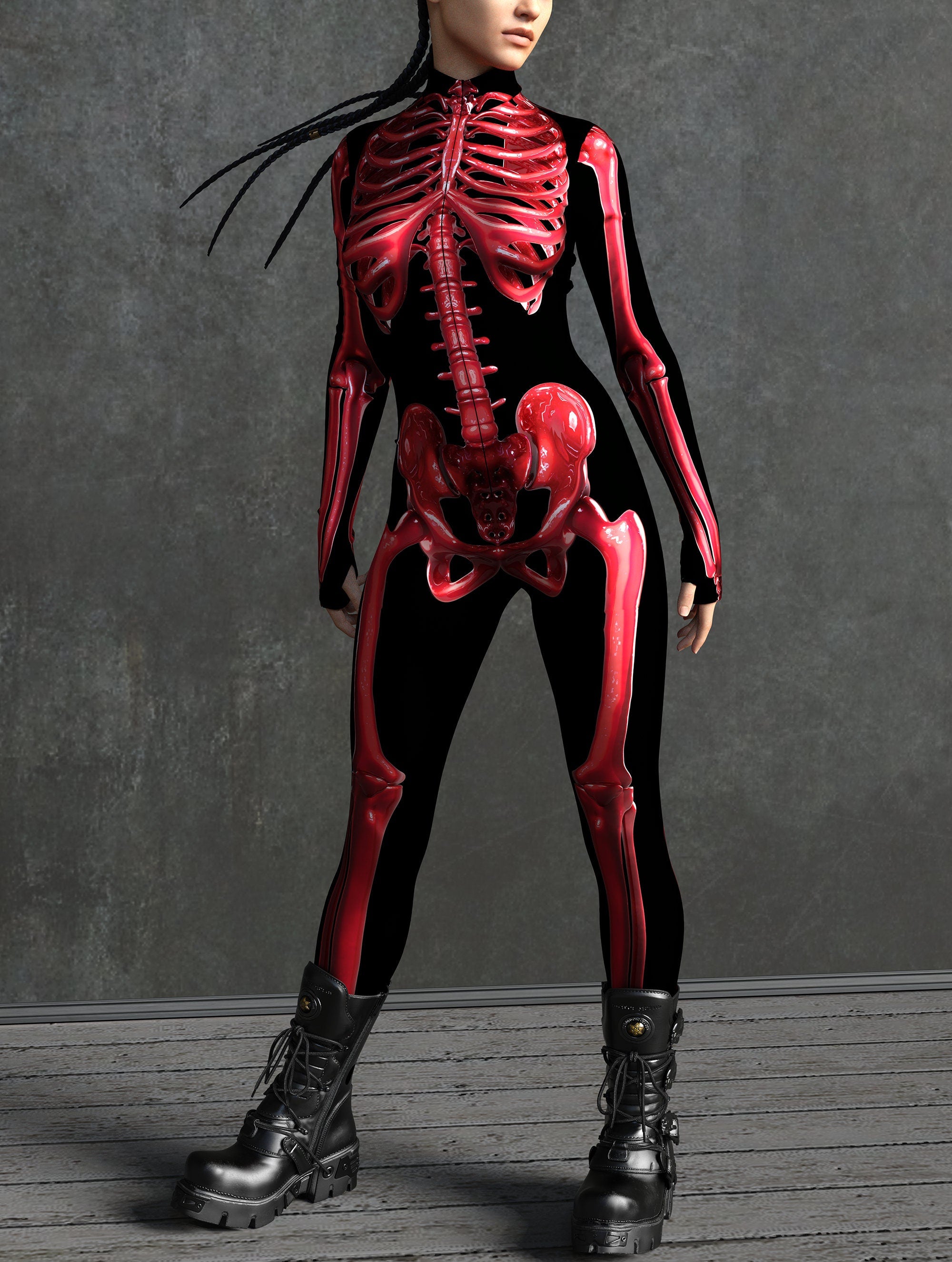 Scarlet Witch Hunter Costume for Cosplay Events from VIVIDHE