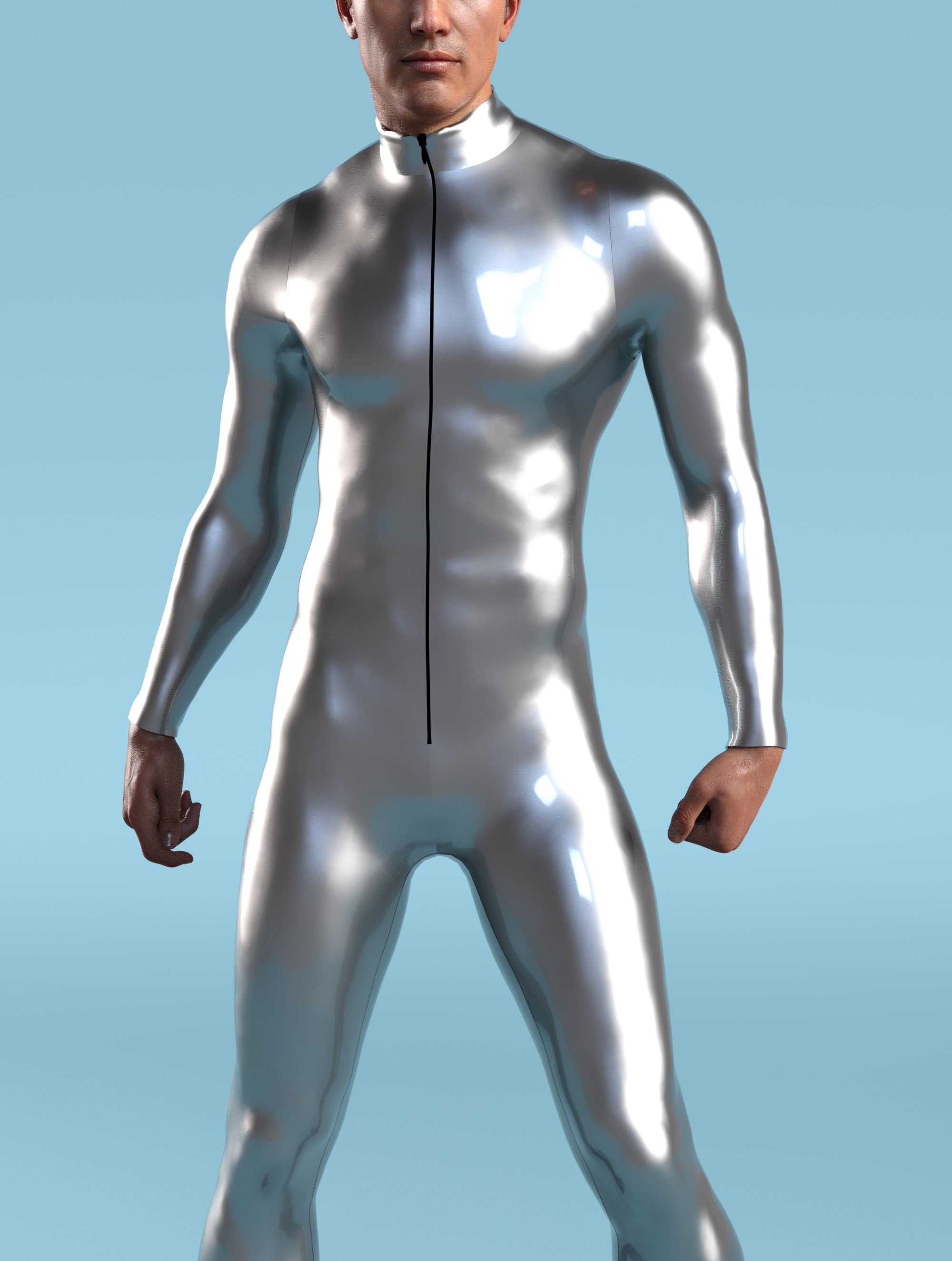 Silver Surfer Male Costume