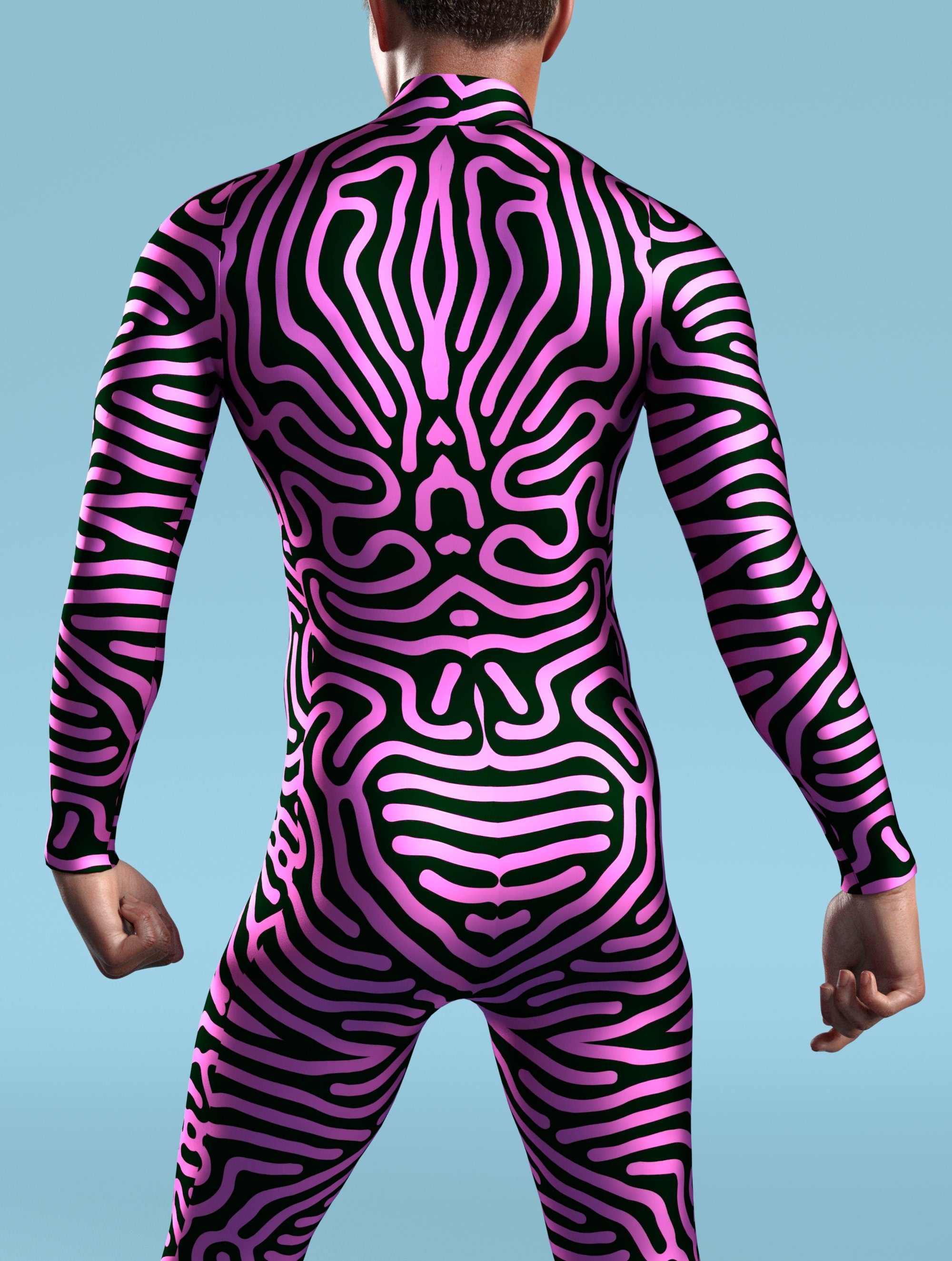 Merman Male Costume for Halloween Party or Cosplay Events_VIVIDHE