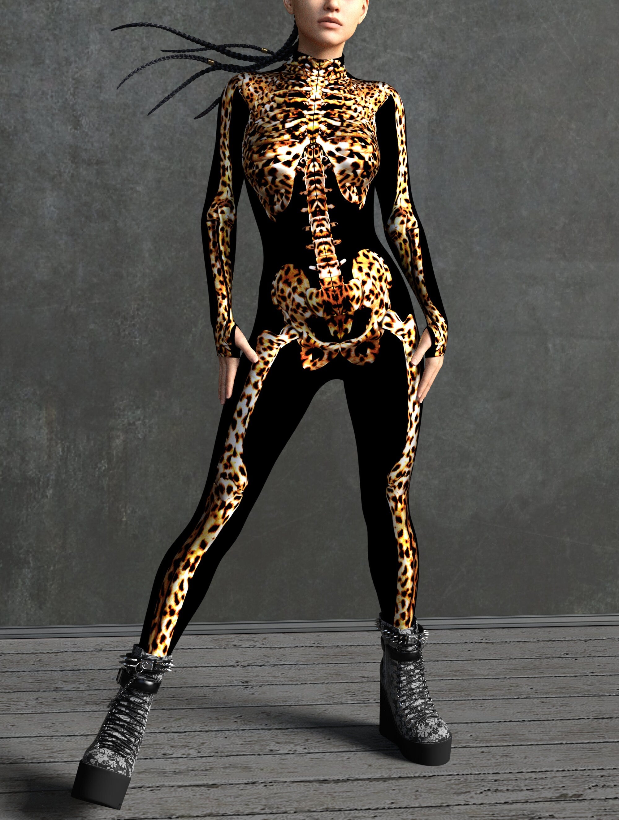 Space Adventurer Costume for women for space theme events from VIVIDHE