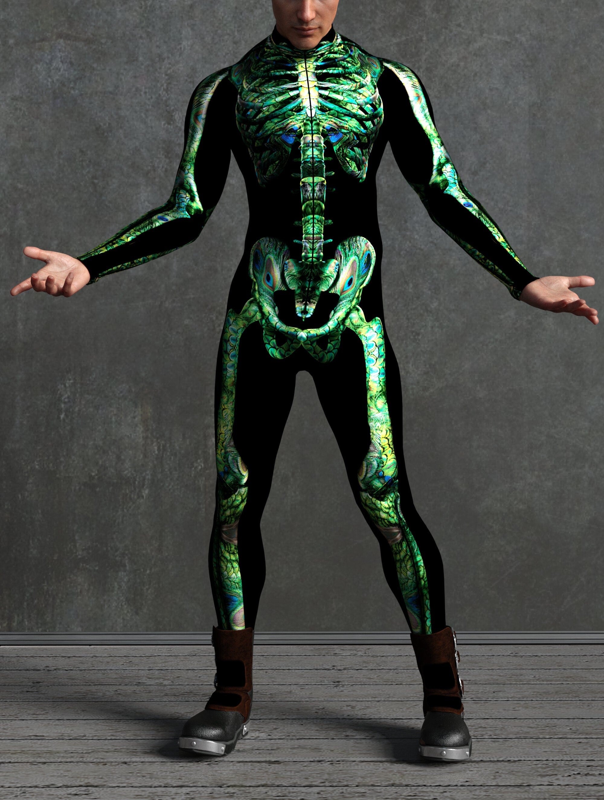 Male mummy costume for Halloween party by VIVIDHE