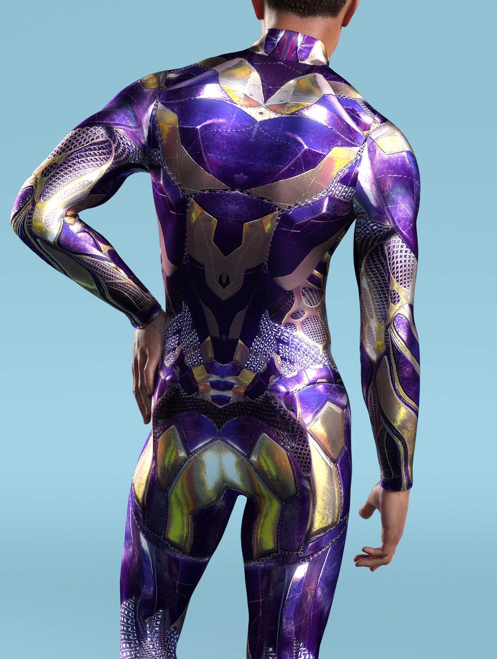 Thunder_Titan_Male_Costume_at_Cosplay_Event_by_VIVIDHE