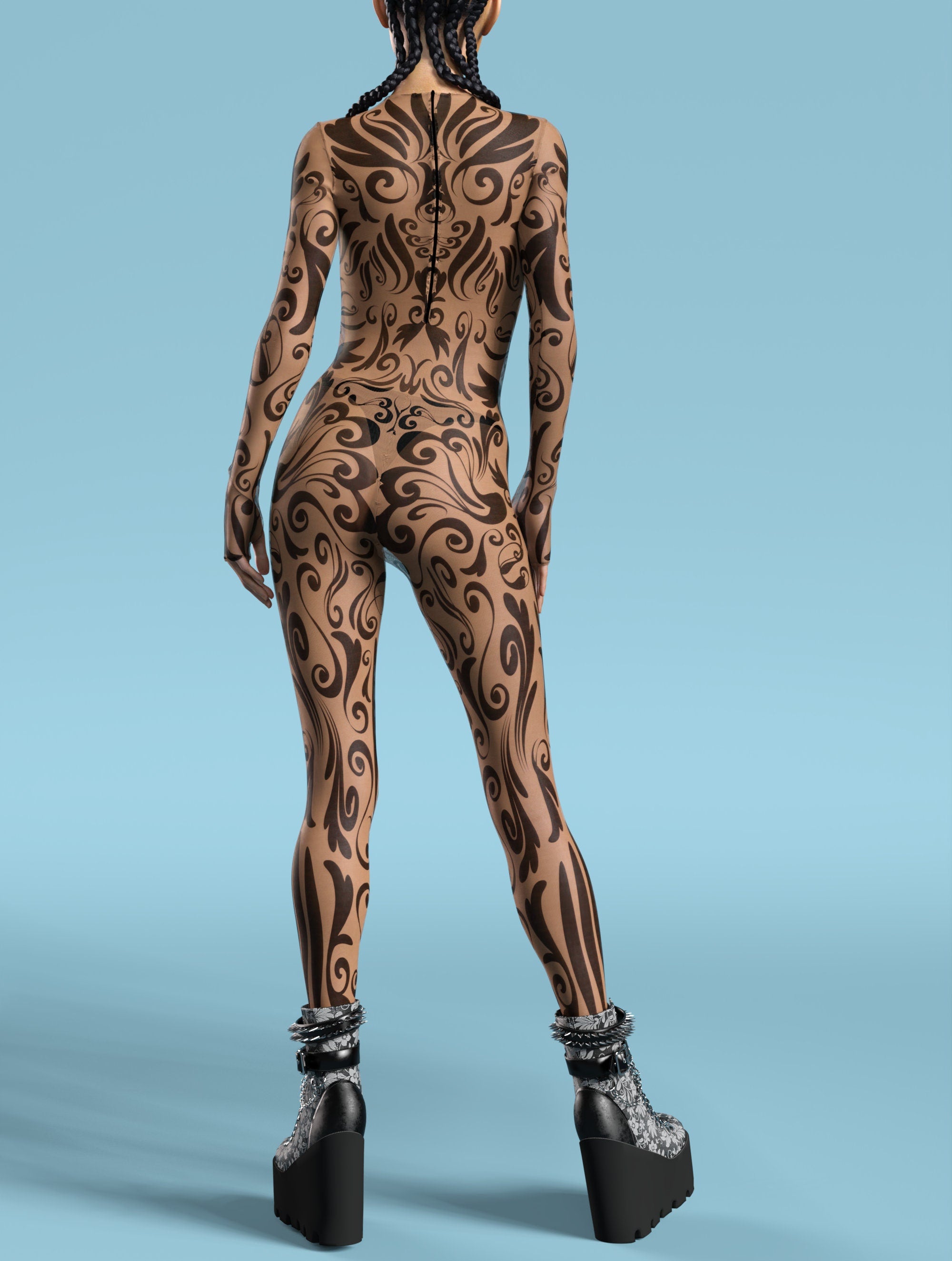 Moonstone_Maiden_Costume_for_Women's_Party_Wear_by_VIVIDHE