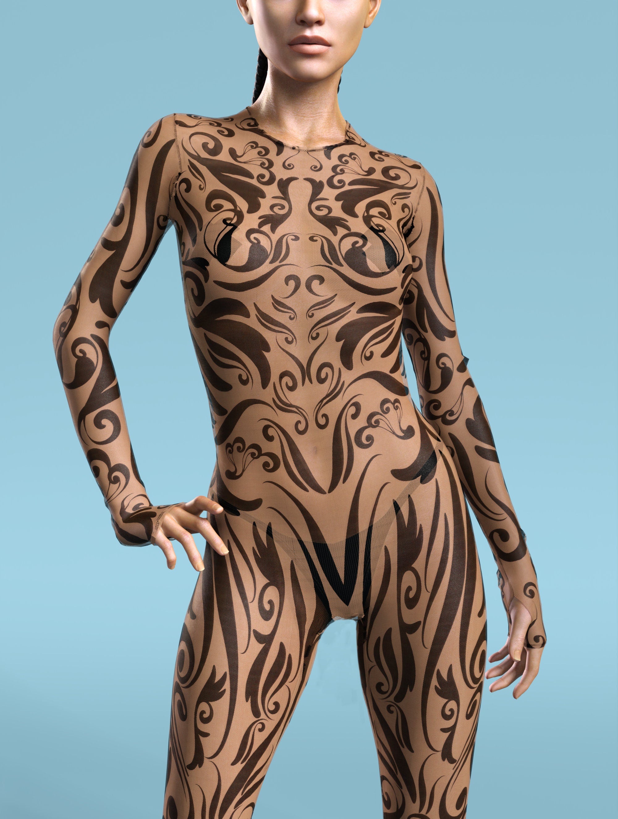 Moonstone_Maiden_Costume_for_Women's_Party_Wear_by_VIVIDHE