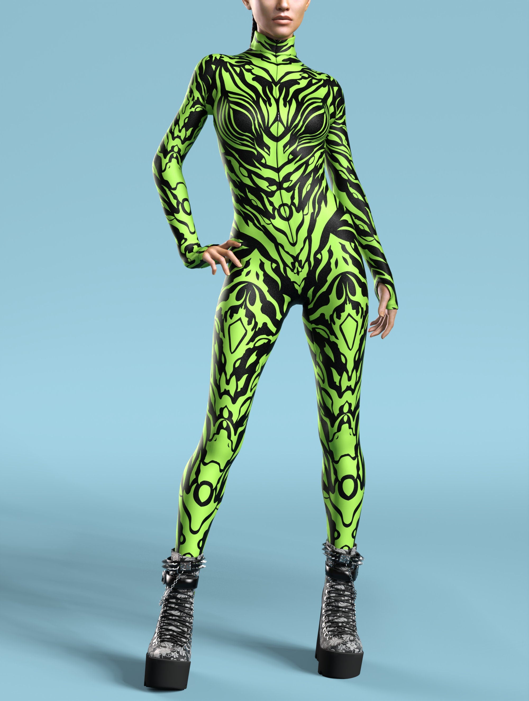 Peacock_Costume_for_Women's_Wear_by_VIVIDHE