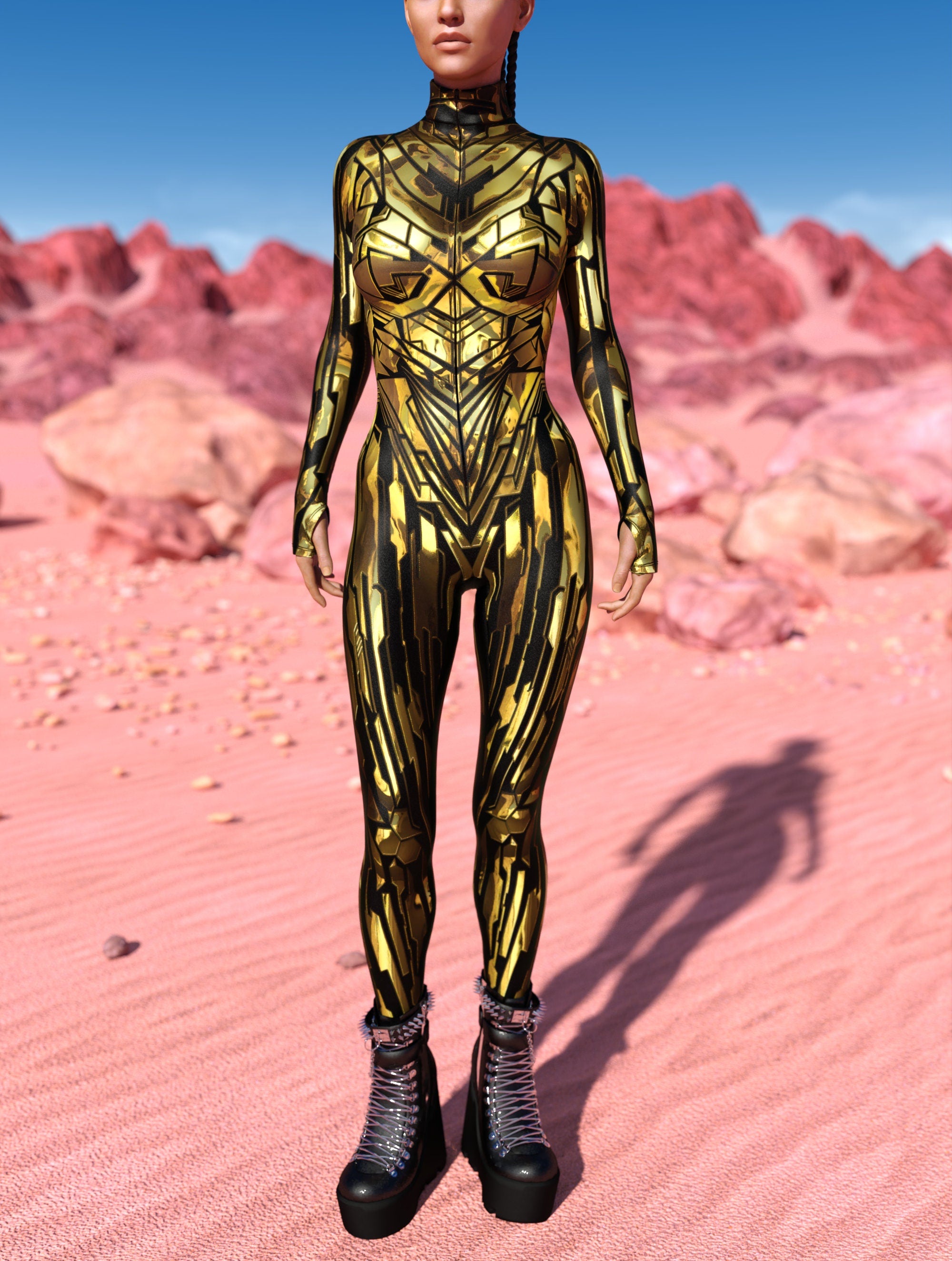 Refraction Costume for Women's Fashion Wear_VIVIDHE