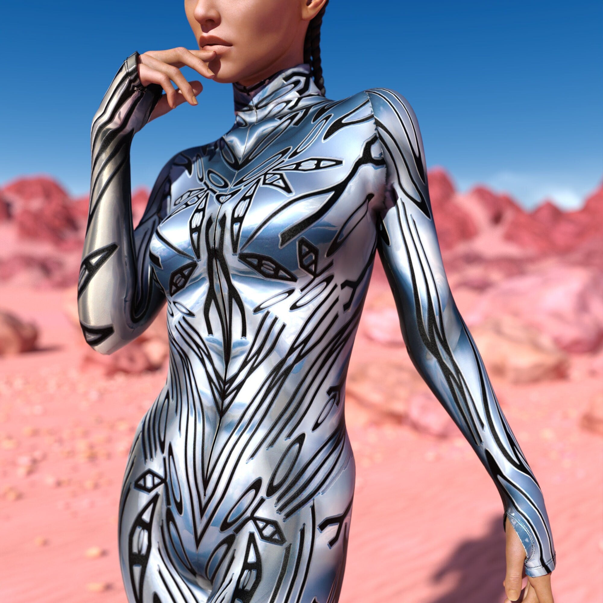 Darkness_Costume_Women's_Fashion_Wear_VIVIDHE