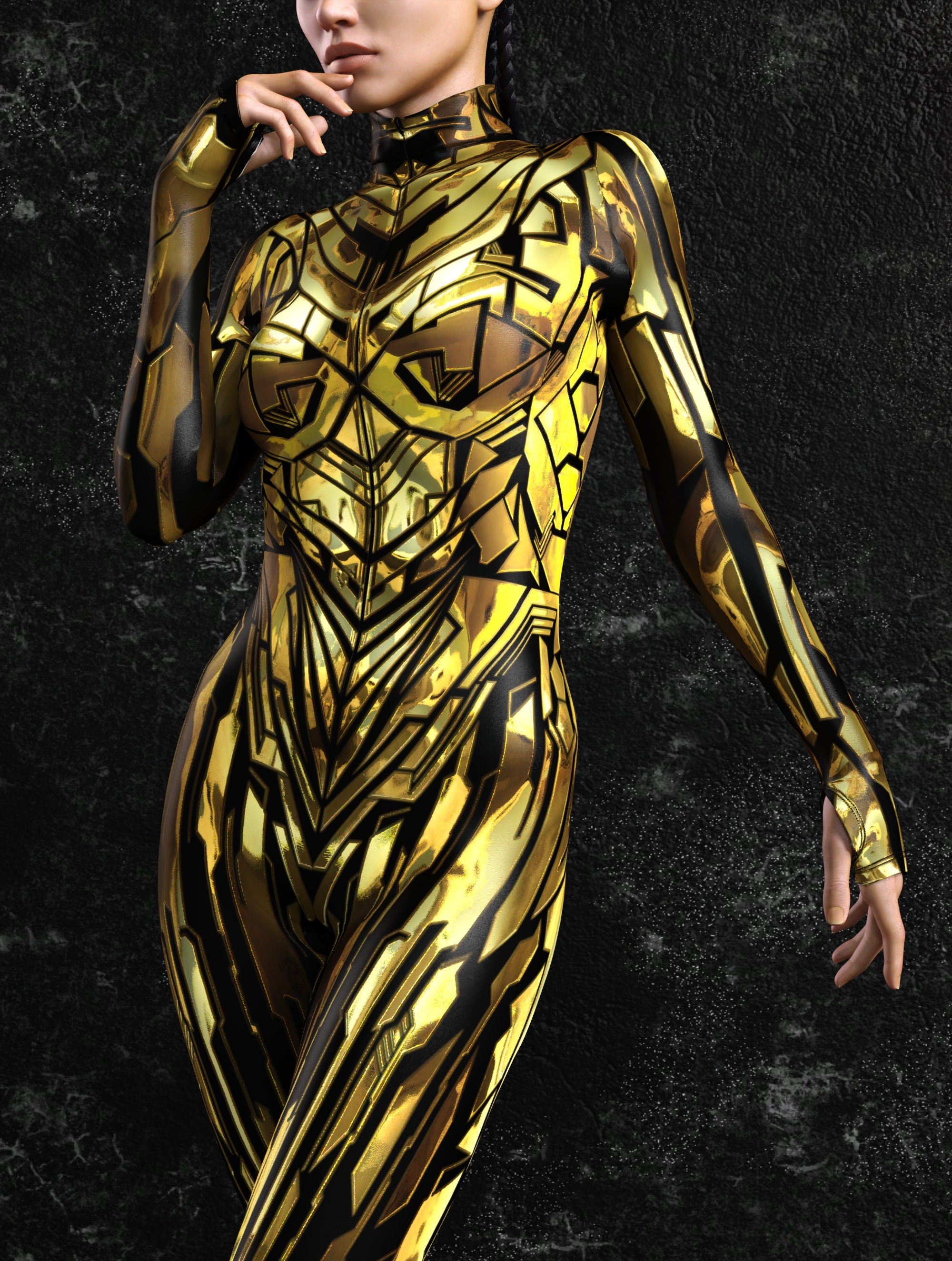 Refraction Costume for Women's Fashion Wear_VIVIDHE