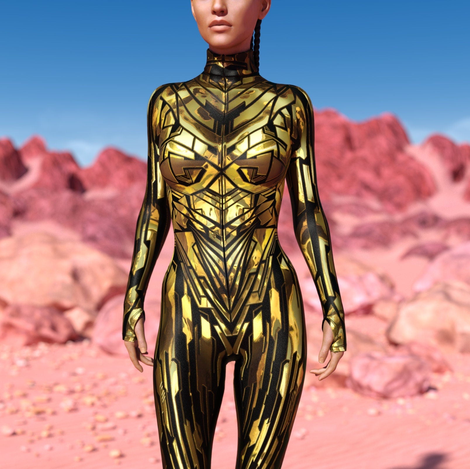 Refraction Costume for Women's Fashion Wear_VIVIDHE