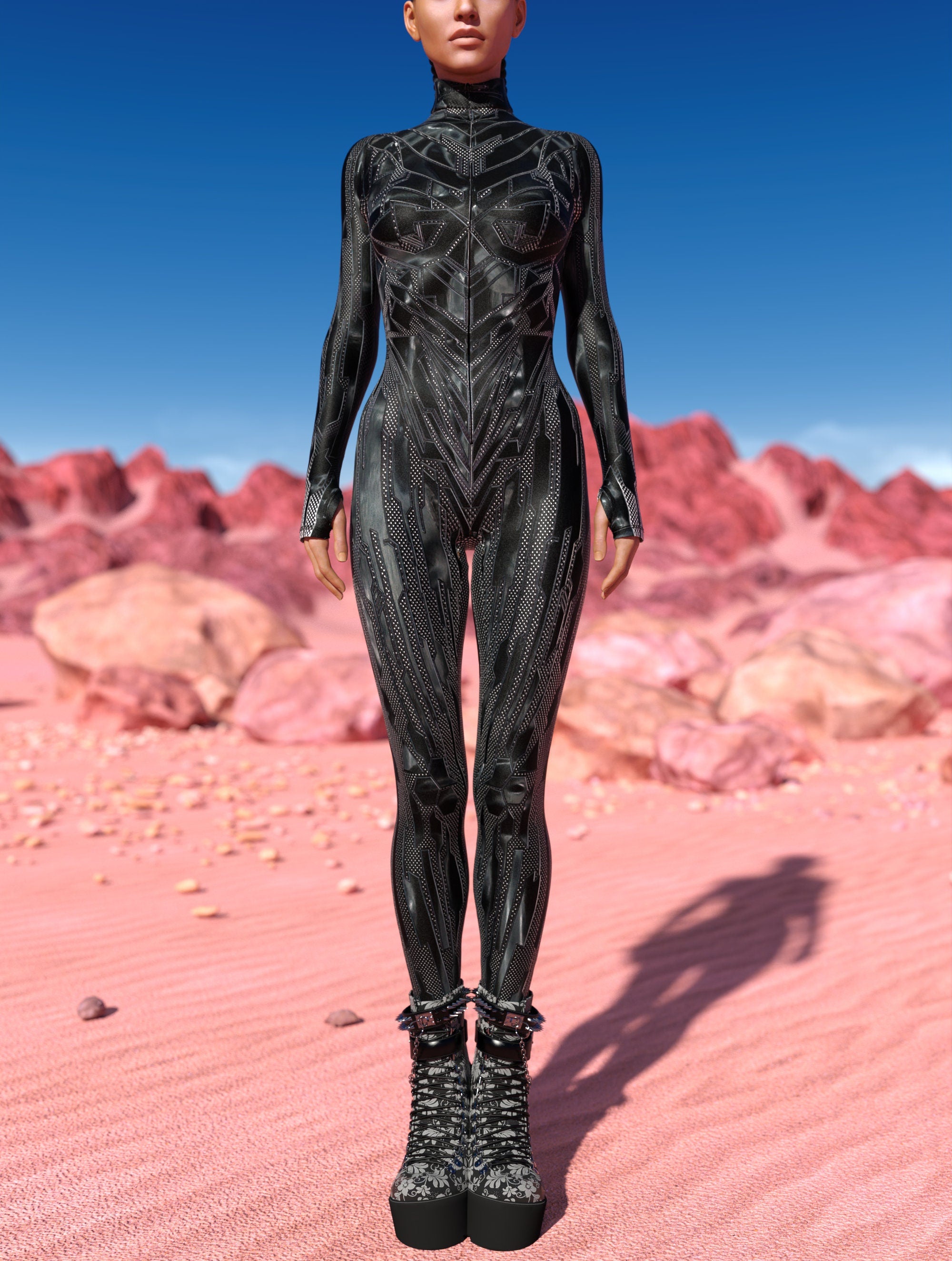 Mars Costume Cosplay Scenario by VIVIDHE