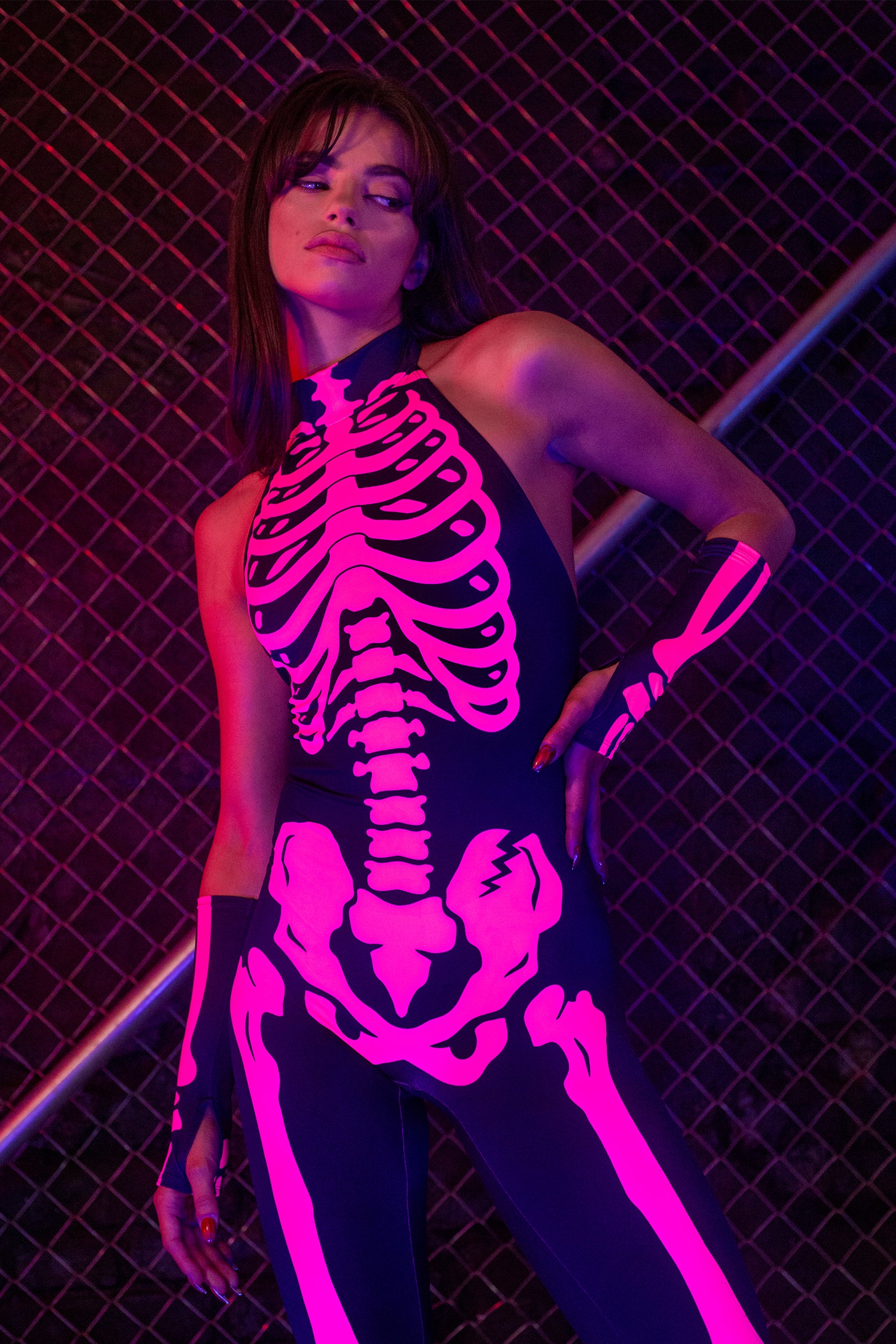 Glow in The Dark Neon Bodysuit - Glow In The Dark Store