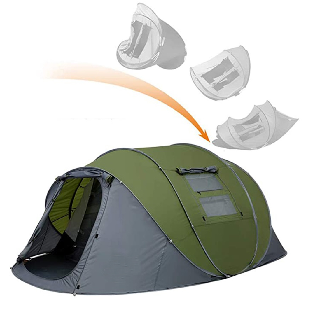 Pop Up Tents with Vestibule for 4-6 Person