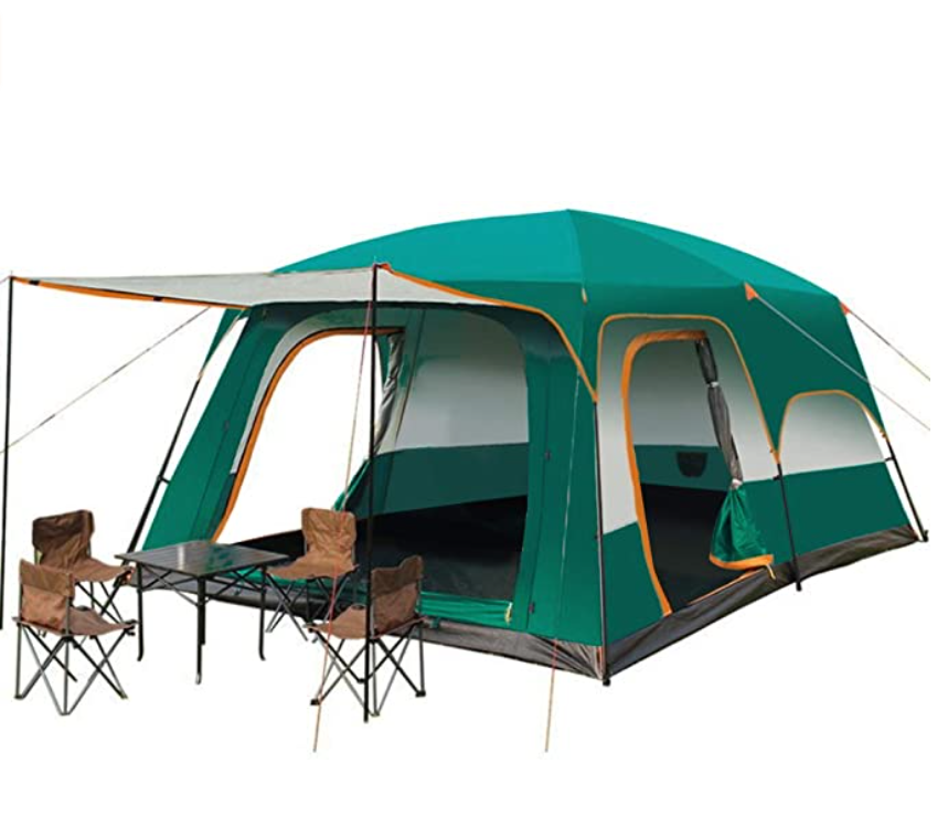 Camping Tent 2 Room Large Space for 6/8/10-12 People