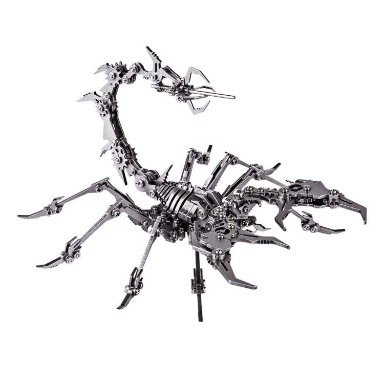 3D Puzzle DIY Model Kit Detachable Jigsaw Scorpion Metal