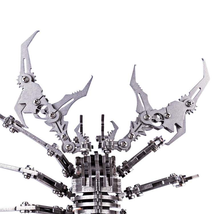 3D Puzzle DIY Model Kit Detachable Jigsaw Scorpion Metal